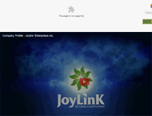 Tablet Screenshot of joylinkhk.com